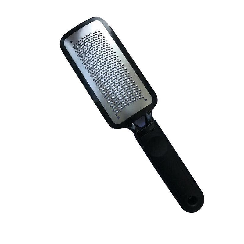 Stainless Steel Foot File Scraper Grater Pedicure Rasp Callus Remover Tool - Rose Red