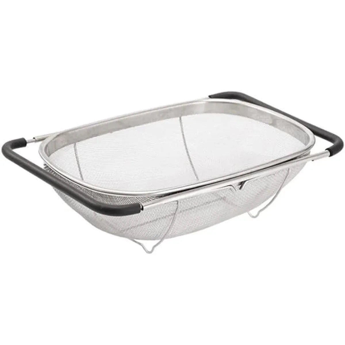 Stainless Steel Telescopic Sink Basket Multi Purpose Fruit Vegetable Strainer