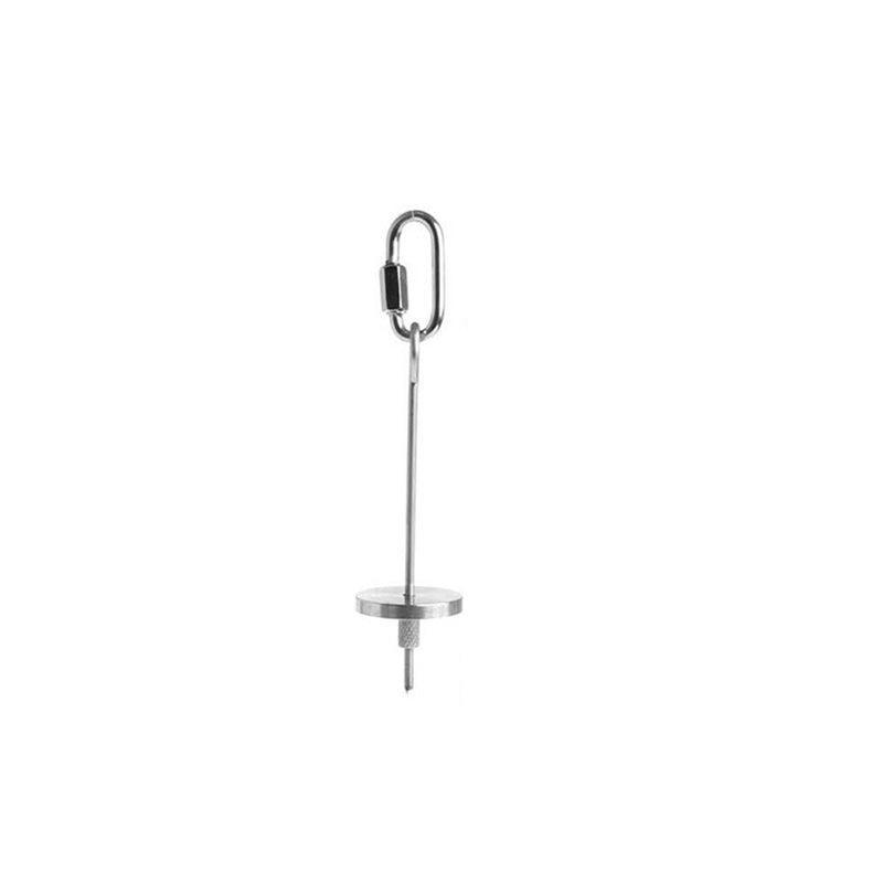 Pet Stainless Steel Bird Parrot Cage Skewer Food Meat Stick Spear Fruit Holder - 20CM