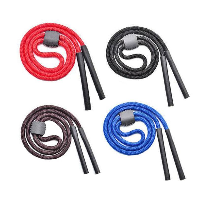 Glasses Lanyard Sports Comfortable Nylon Adjustable Spectacles Neck Strap Cord - Blue