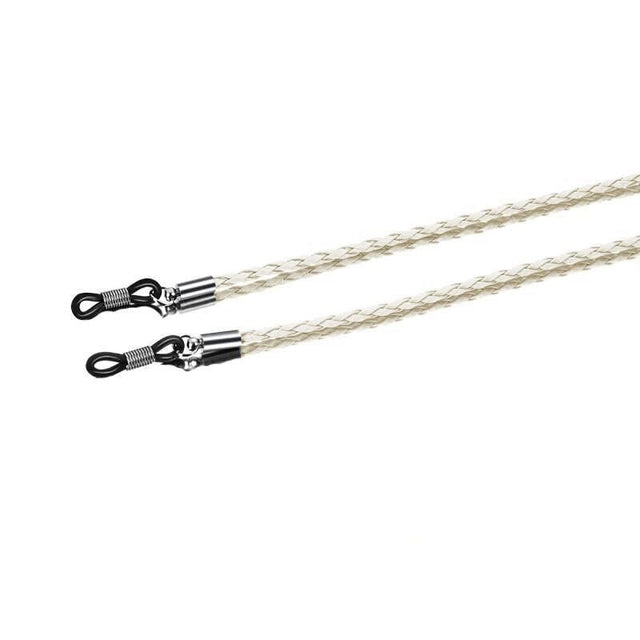 PU Sunglasses Reading Glasses Spectacles Eyeglass Holder Strap Chain - Beige