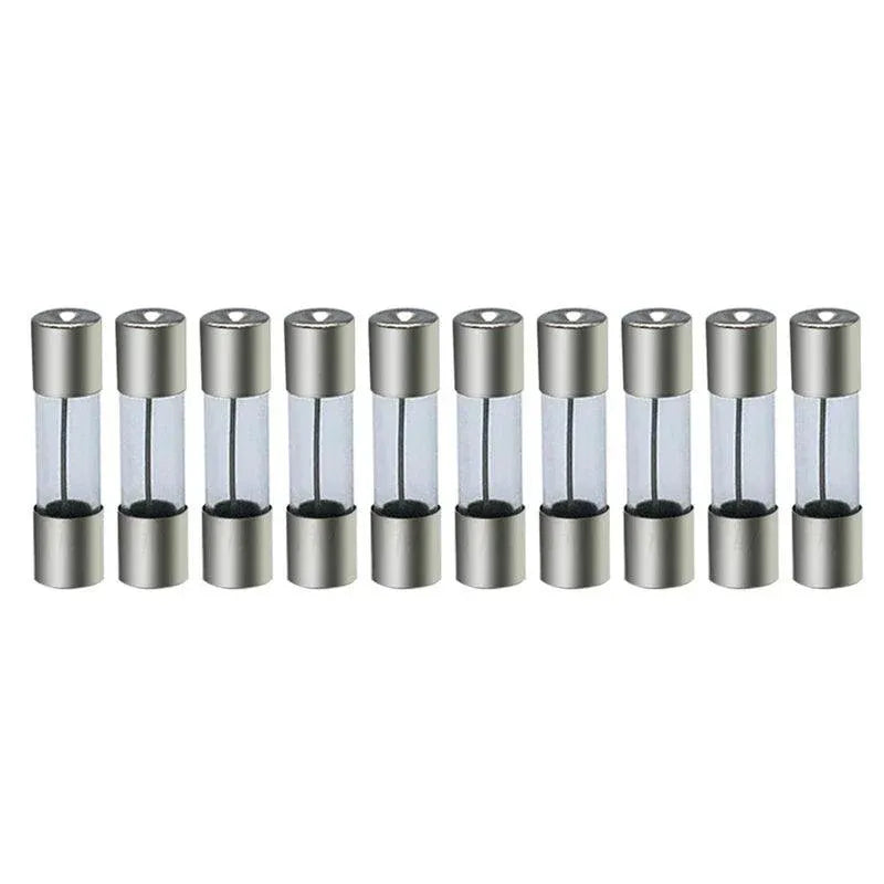 20Pcs M205 Glass Fuse 5Mm X 20Mm Slow Blow 250V / Select From 0.5A To 10A  Amp - 20PCS F1A