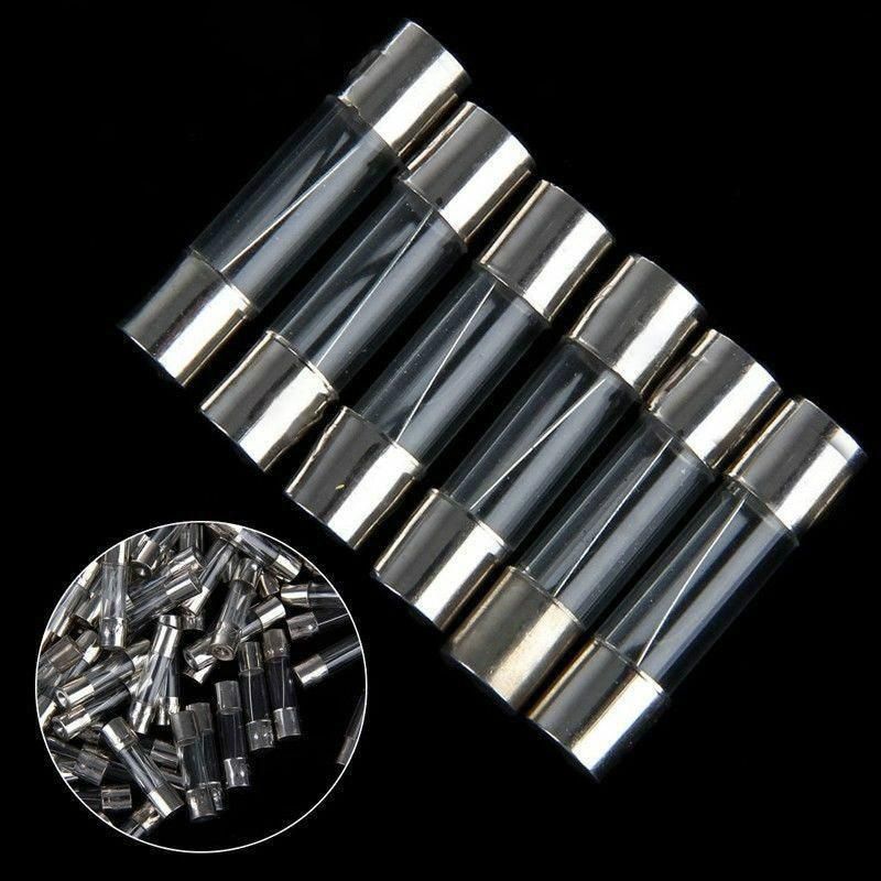 20Pcs M205 Glass Fuse 5Mm X 20Mm Slow Blow 250V / Select From 0.5A To 10A  Amp - 20PCS F1A