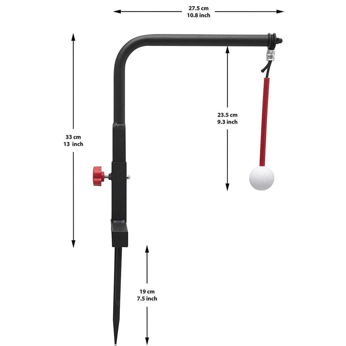 Golf Swing Training Aid Professional Indoor Outdoor Practice Tool for Beginners