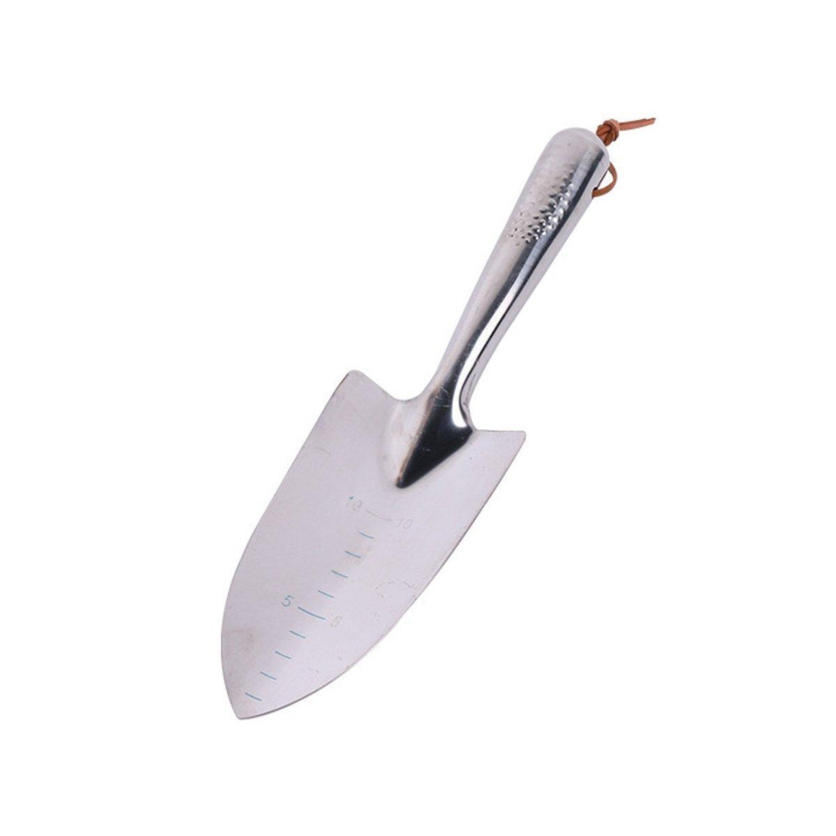 Stainless Steel Scale Spade Gardening Shovel Small Gardens Succulents Plant Tool
