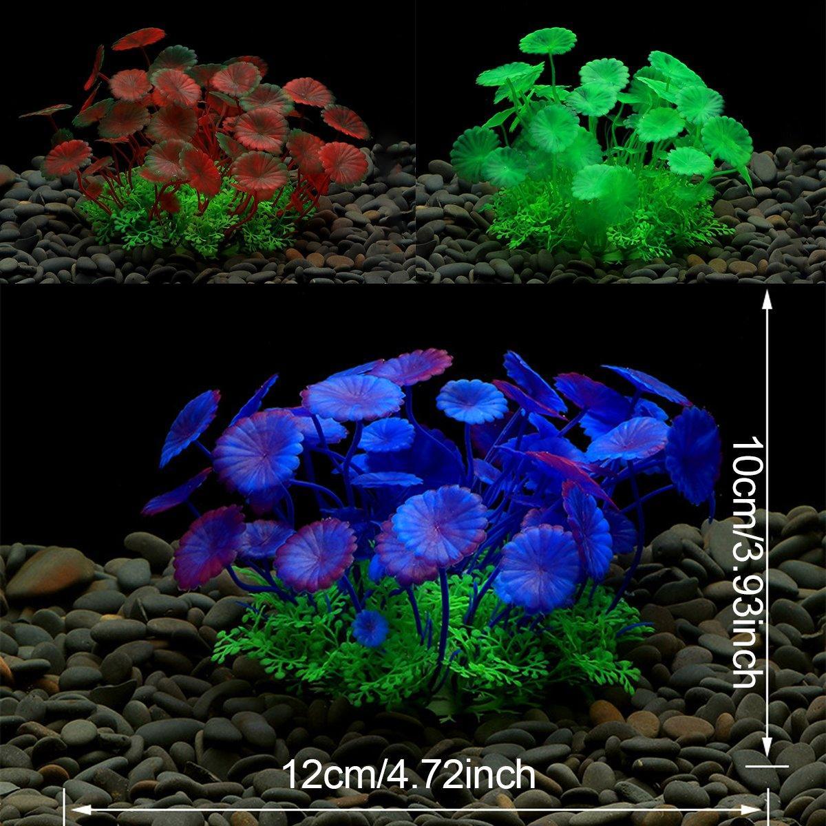Artificial Water Grass Fish Tank Decoration Aquarium Landscape Simulation Plants - 05-3PCS