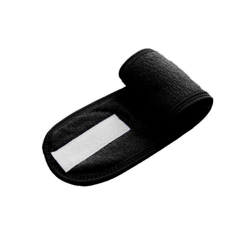 8-Colours Wrap Head Band Hairband Hair Band Adjustable Facial Make Up Face Wash Au - Yellow