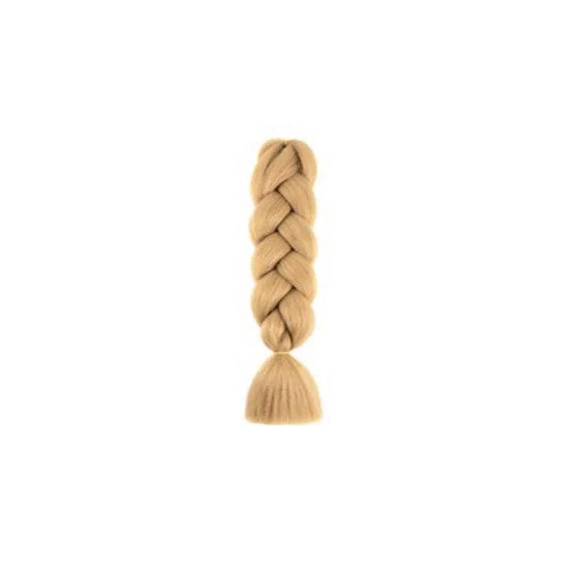 Coloured Jumbo Braiding Hair Extensions Braids Twist Hight Temperature Kanekalon - 27#