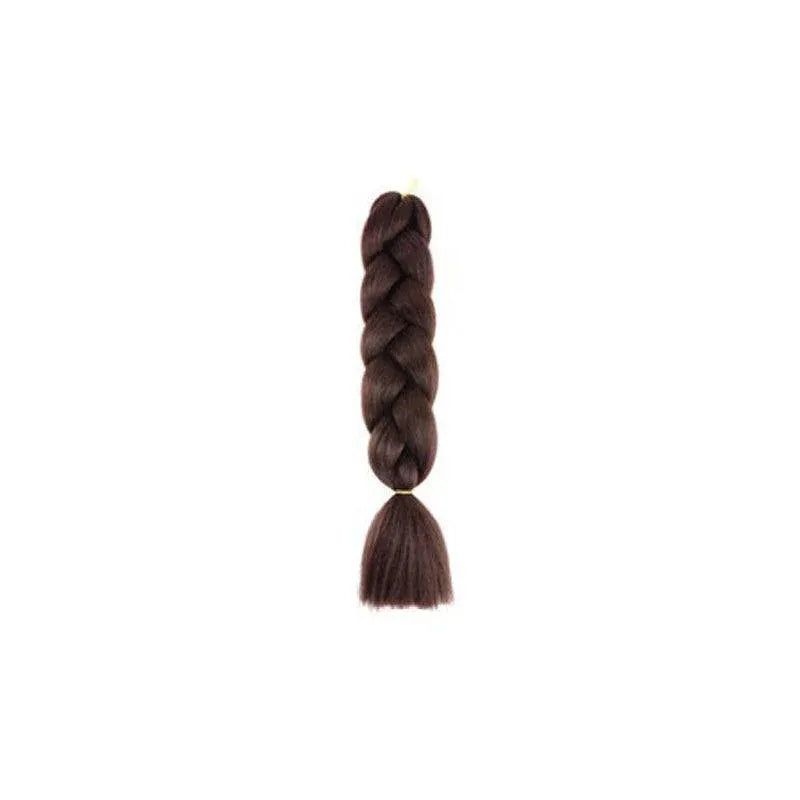 Coloured Jumbo Braiding Hair Extensions Braids Twist Hight Temperature Kanekalon - 4#