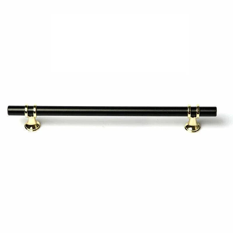 Black Gold Design Kitchen Cabinet Handles Drawer Bar Handle Pull 96 128 160 192 320MM - 128mm