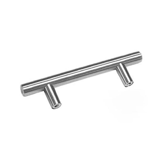 5pcs Silver Kitchen Cabinet Door Handles Stainless Steel Door Drawer Pull T Bar - 300mm/192mm