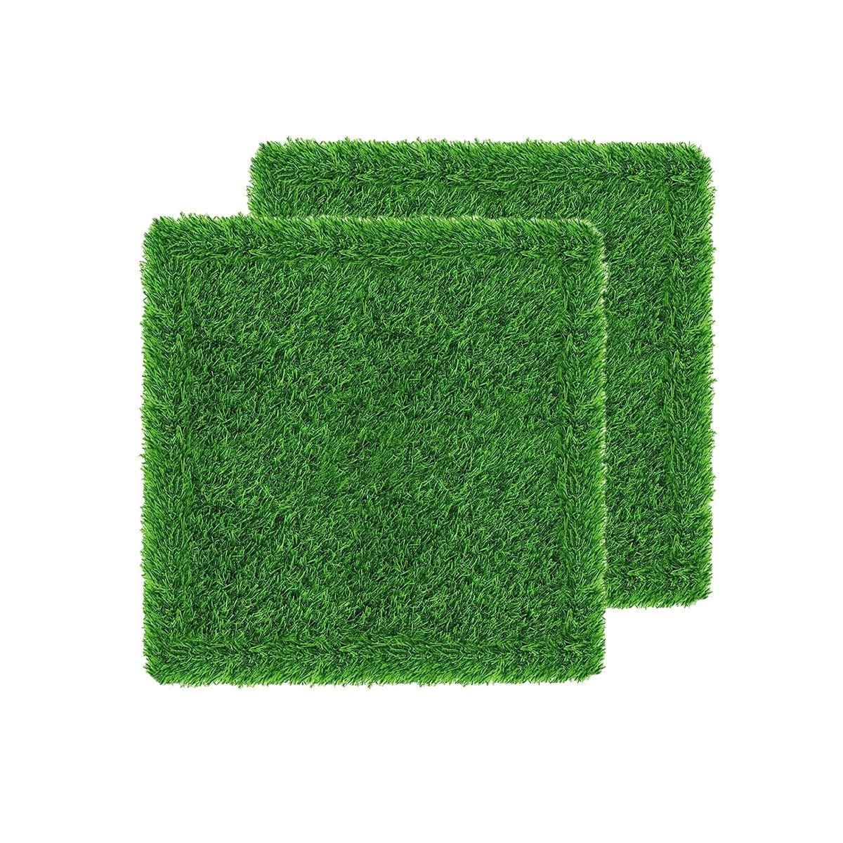 Washable Chicken Nesting Pad Egg Nest Grass Mat forLaying Boxes Hen House - 2PCS