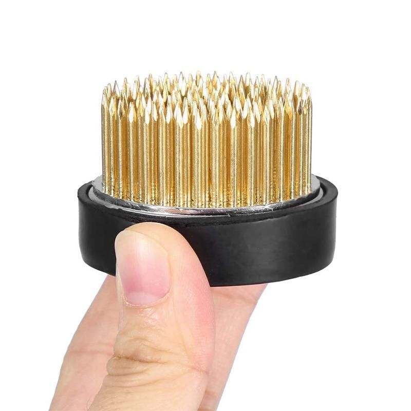 Round Flower Base Holder Spiky Frog Fixed Tool Floral Arrange For Ikebana