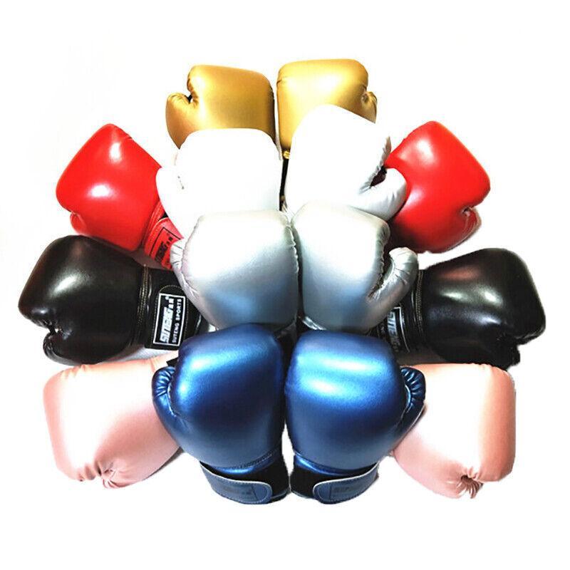 Boxing Sparring Training Gloves MMA Kickboxing Punching Gloves for Practice Sessions - Red [Flame Pattern]