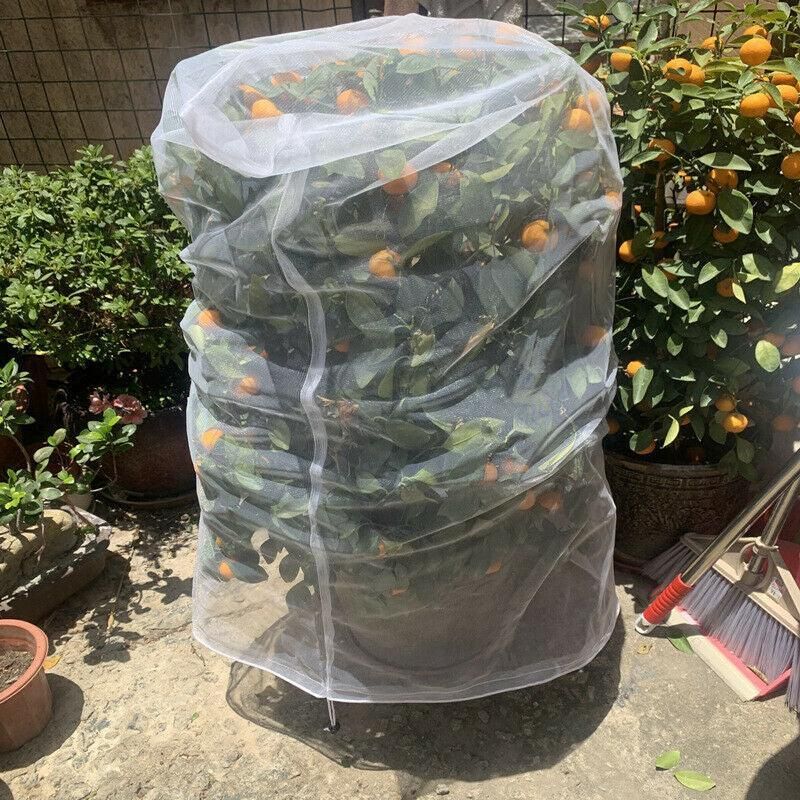 Fruit Fly Net Insect Mesh Garden Plant Protection Bags Vegetable Crop Cover - 80*80cm