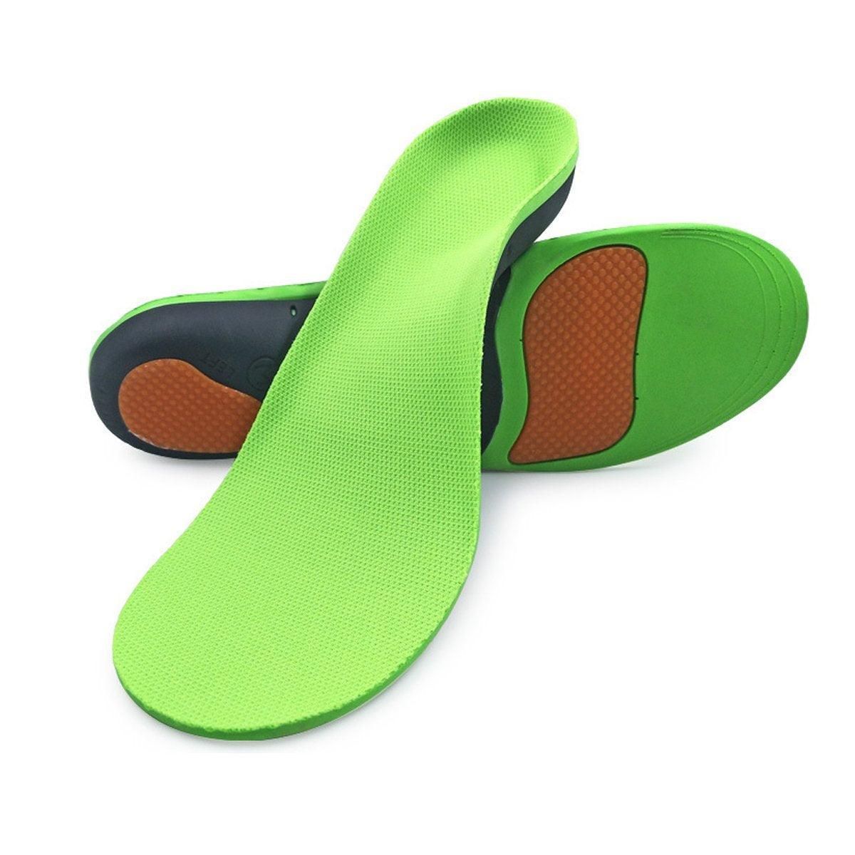 4 SizesOrthotic Insoles Arch Support for Flat Feet High Arches Plantar Fasciitis - L
