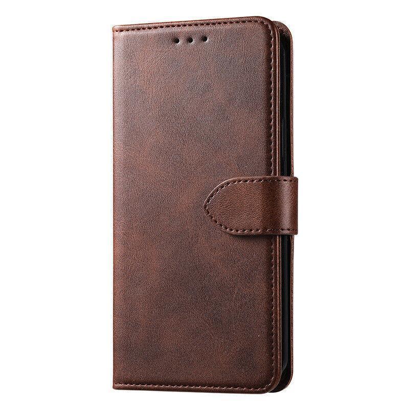 Brown Wallet Leather Flip Case Cover For iPhone 7 8 6 6S Plus X 11 12 13 Pro XS Max XR - iPhone 13 Mini