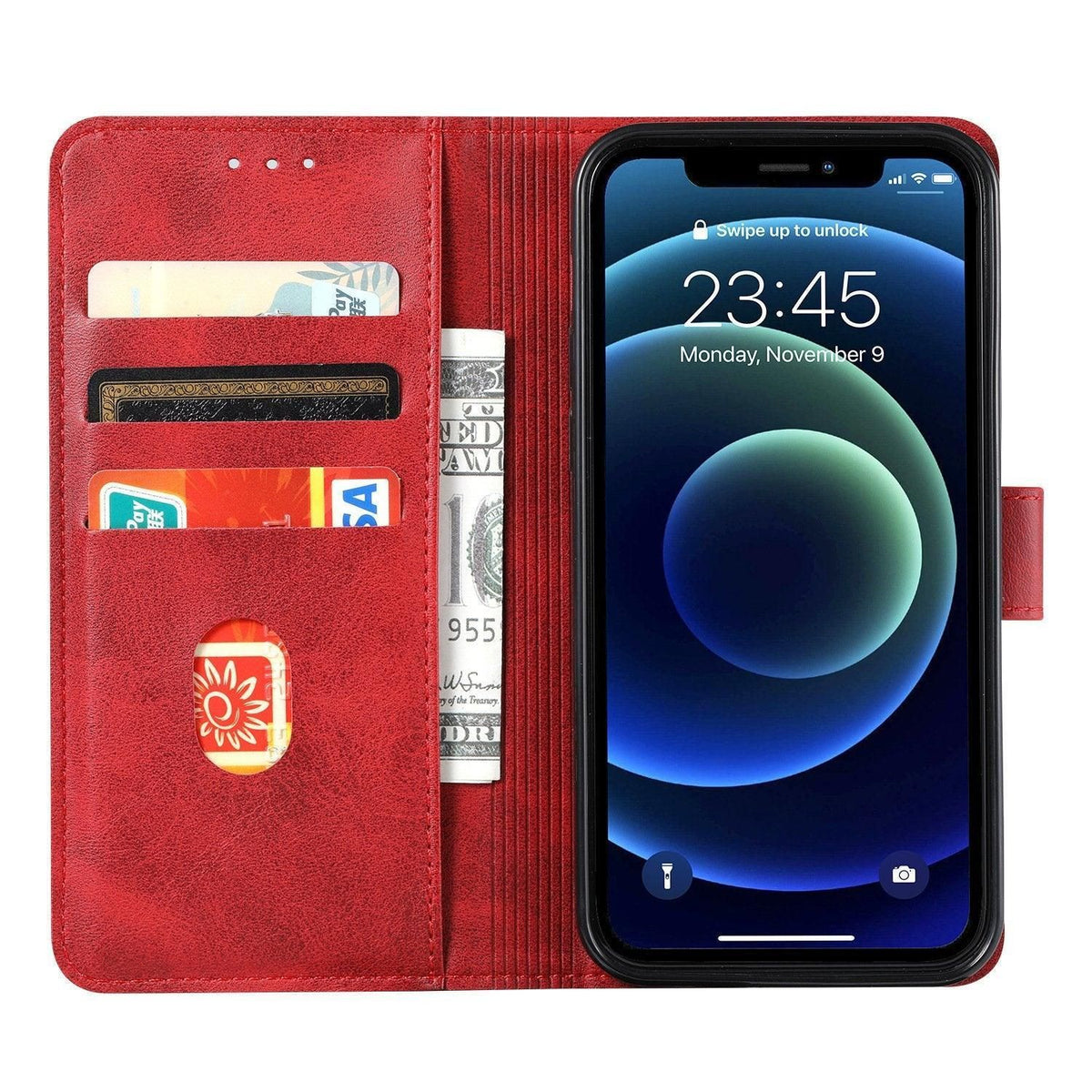 Wallet Leather Flip Case Cover For Iphone 7 8 6 6S Plus X 11 12 13 Pro Xs Max Xr