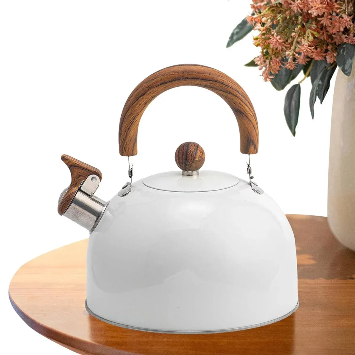 3L Stainless Steel Whistling Kettle Tea Pot For Gas Electric Stove Kitchen Hot