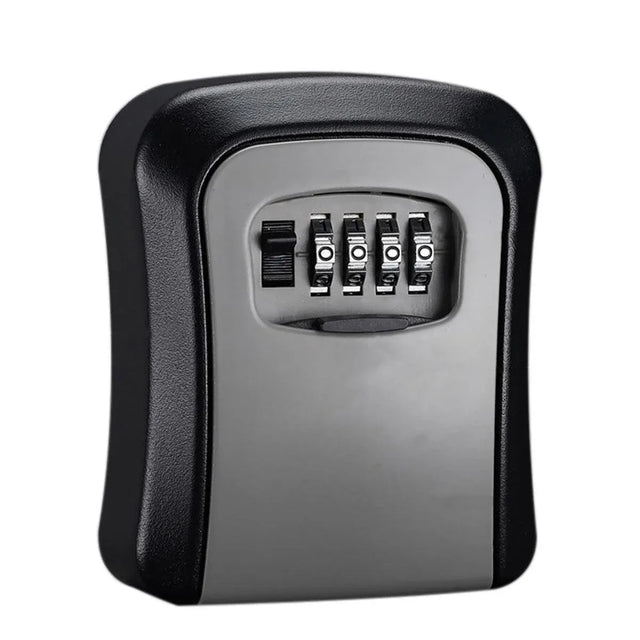 Combination Key Box with Combination Lock for Home Office Security Storage - Grey