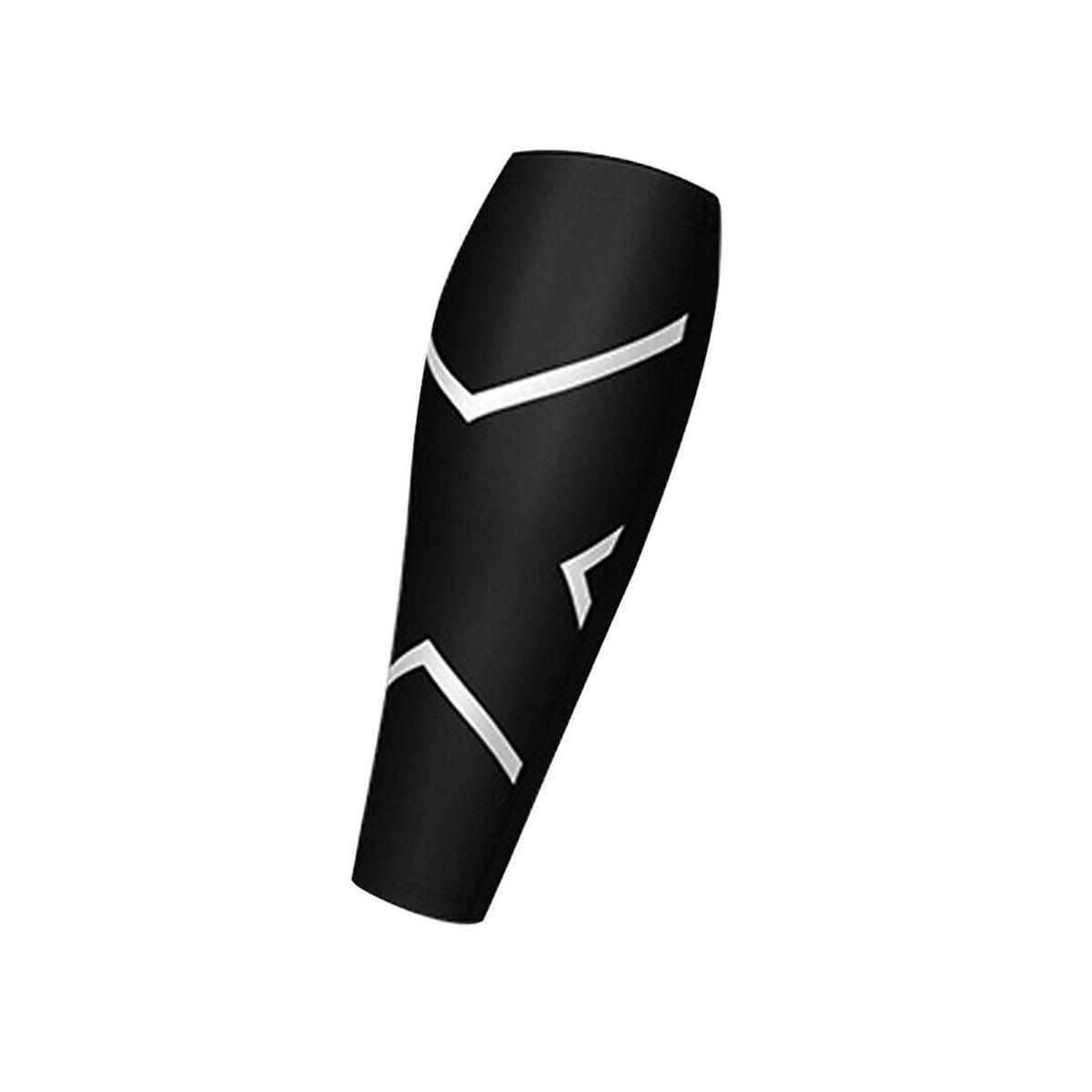 1 Unit Breathable Sports Shin Guards Knee Pads for Cycling Running Football Basketball - Black / M