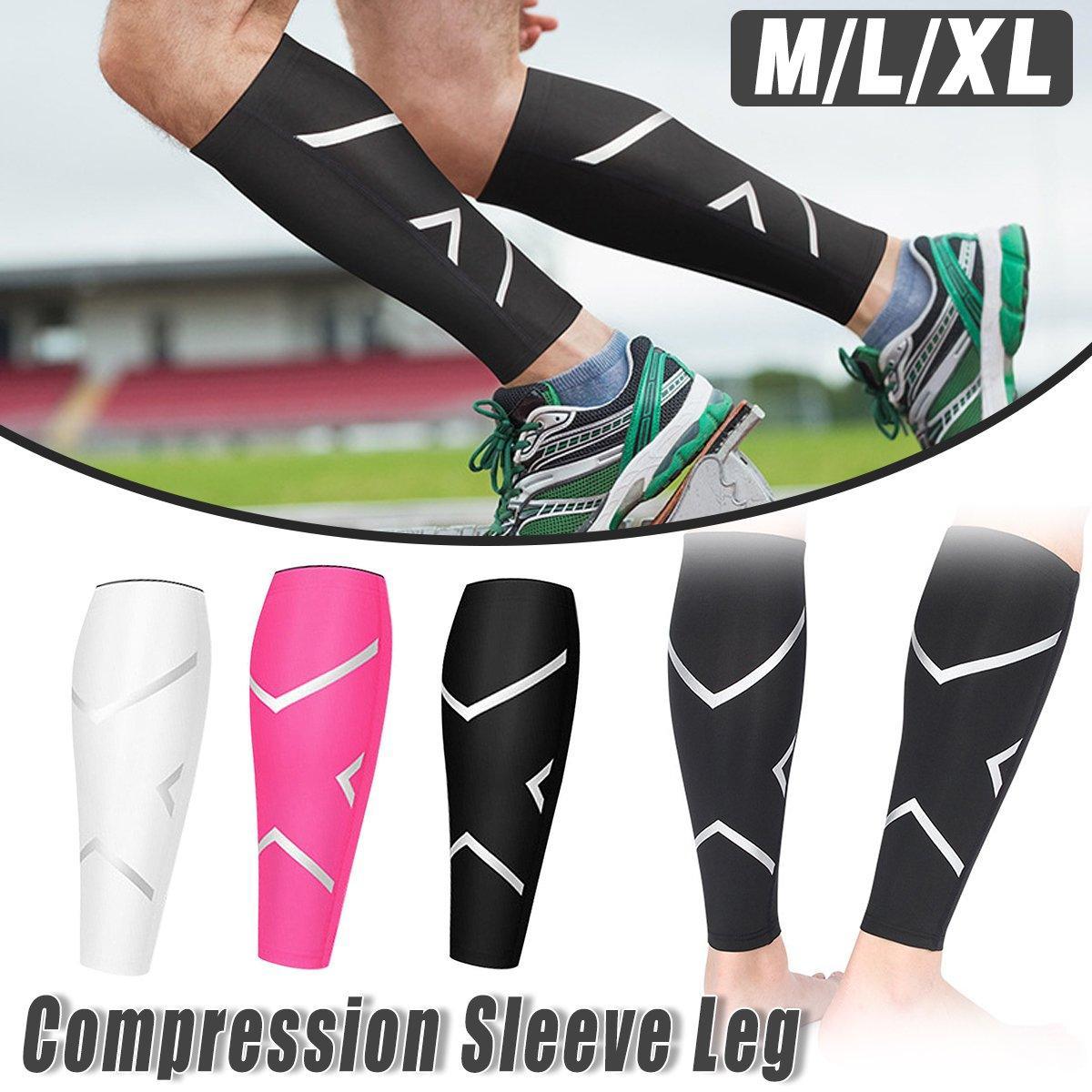 1 Unit Breathable Sports Shin Guards Knee Pads for Cycling Running Football Basketball - Pink / M