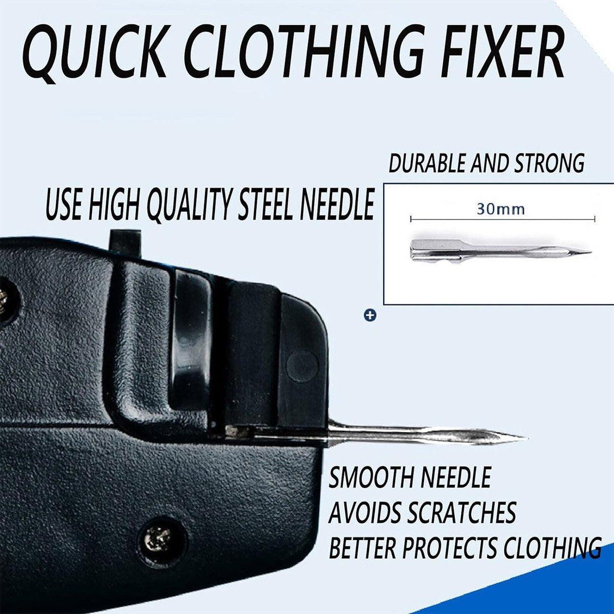 Stitchy Quick Clothing Fixer Mini Quick Repair Garment Sewing Machine Handheld - Black