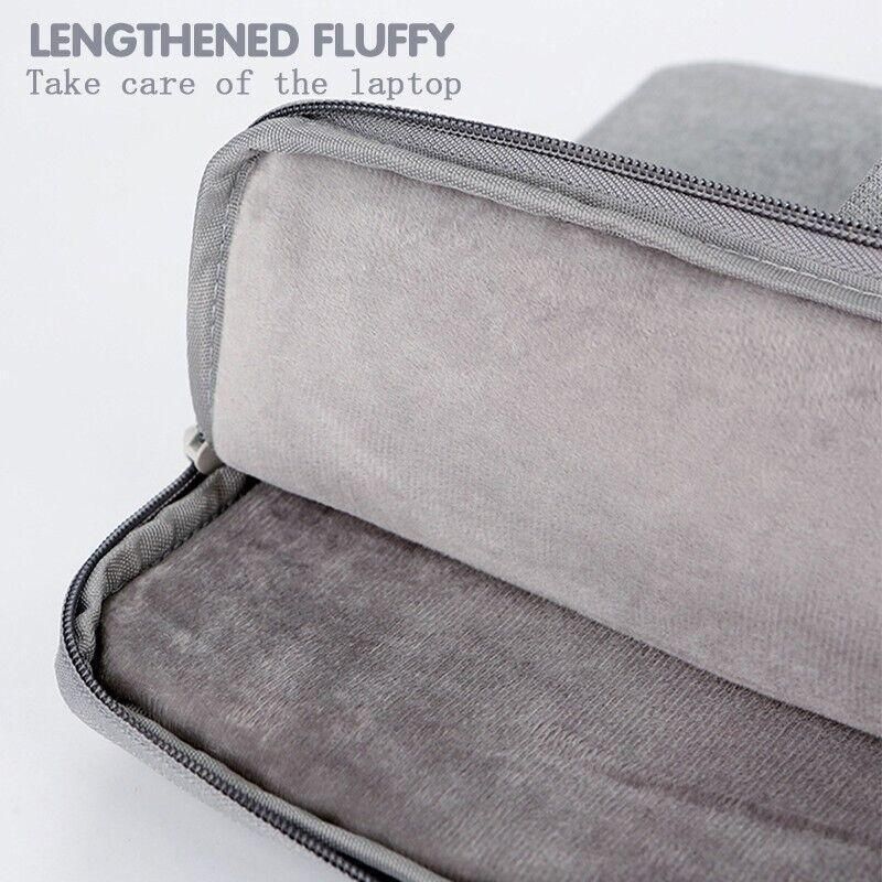 14inch Laptop Sleeve Carry Case Cover Bag For Macbook Air/Pro HP Notebook - Dark Grey