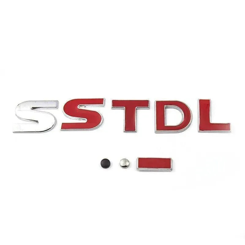 A-Z Alphabet Letters Car Sticker Self Adhesive Auto Badge Emblem 3D Chrome Good - Number 1
