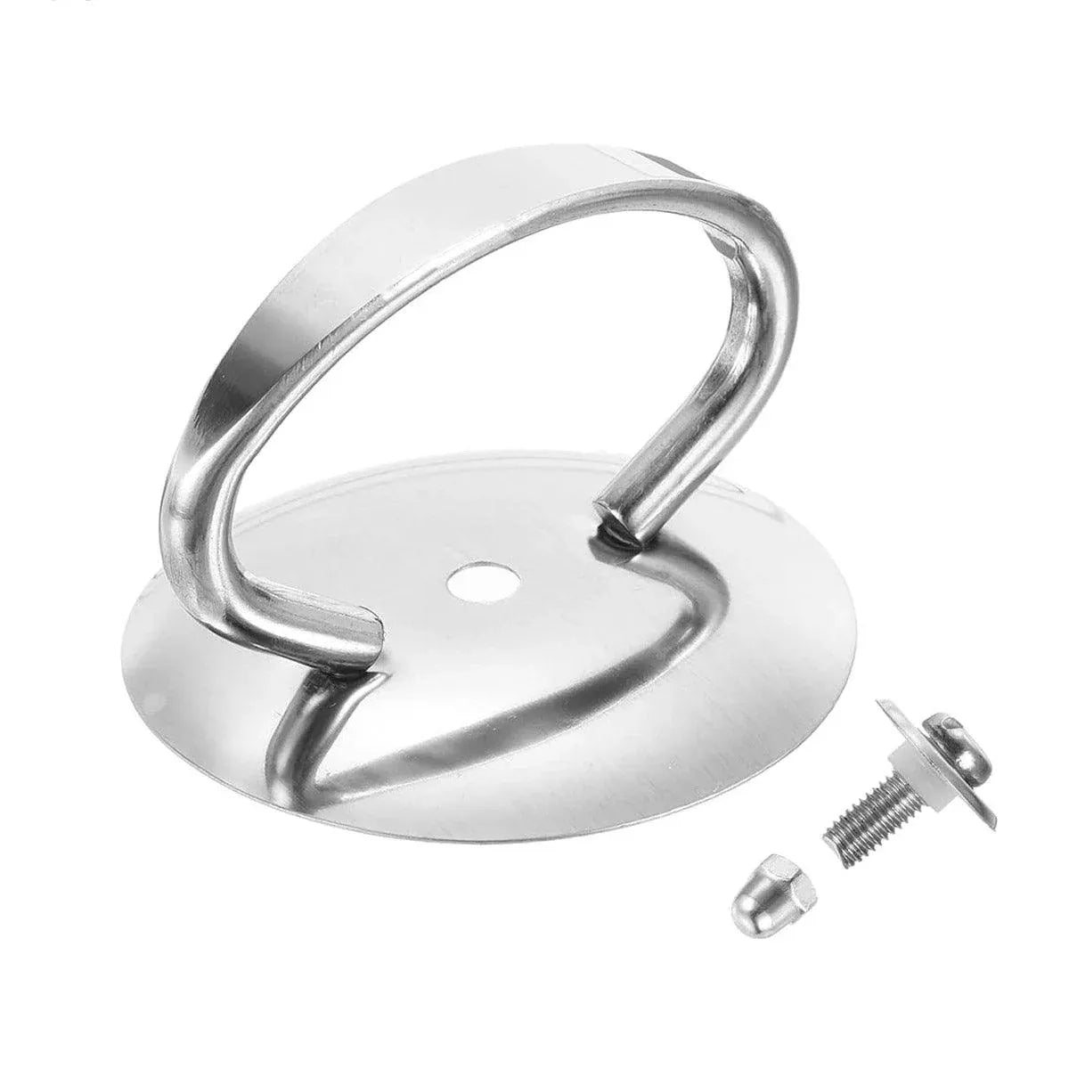Universal Ring Pot Lid Handle Stainless Steel High Temp Resistant Kitchen - Red