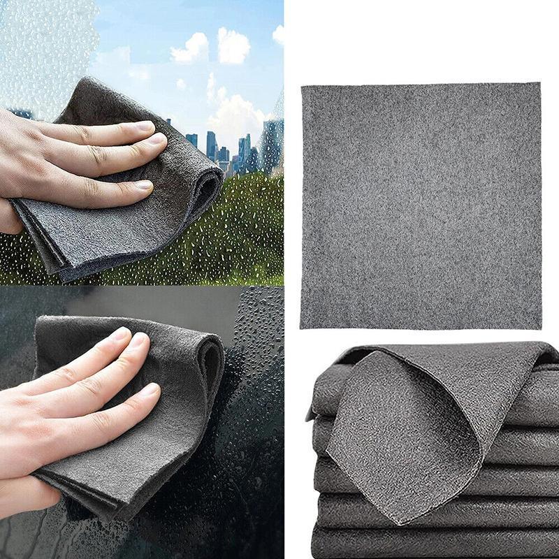 5 Size Thickened Magic Cleaning Cloth Reusable Streak Free Microfiber Rag - 30*40cm