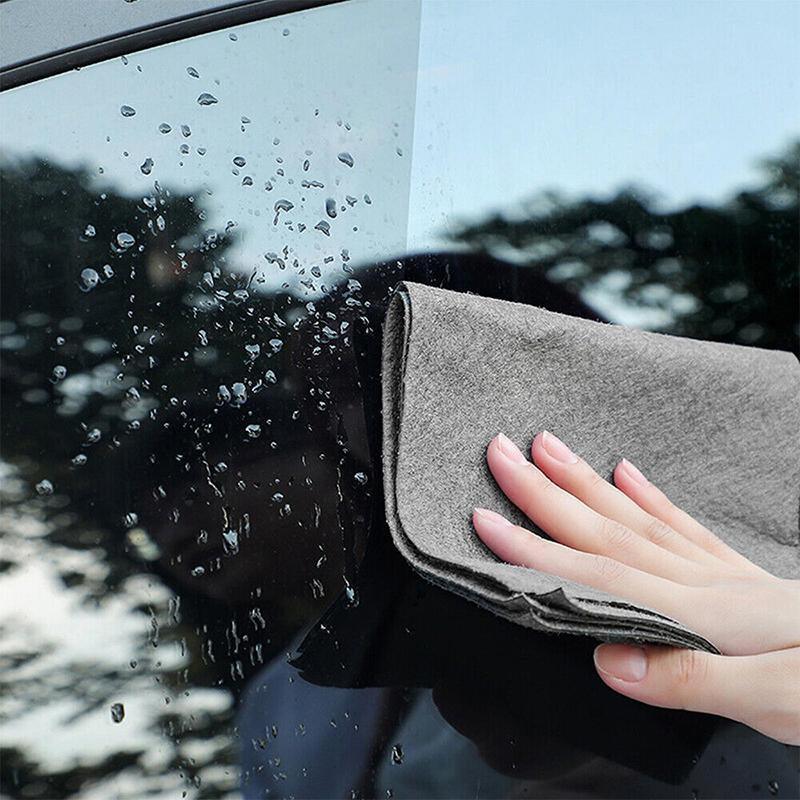 5 Size Thickened Magic Cleaning Cloth Reusable Streak Free Microfiber Rag - 30*40cm