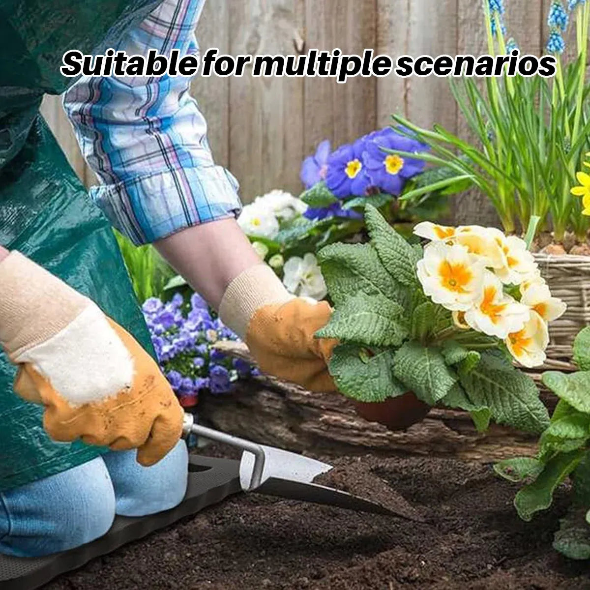 4PCS Garden Mechanic Knee Pads Work Mat Knee Protection Gardening Car Repair