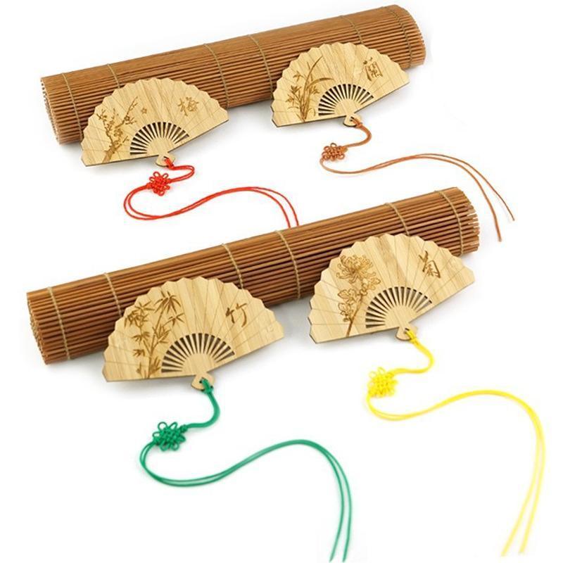 Chinese Style Bass Book Folder Book Clip Bamboo Bookmark Guitar Bookmark Lable - Pipa - Chrysanthemum