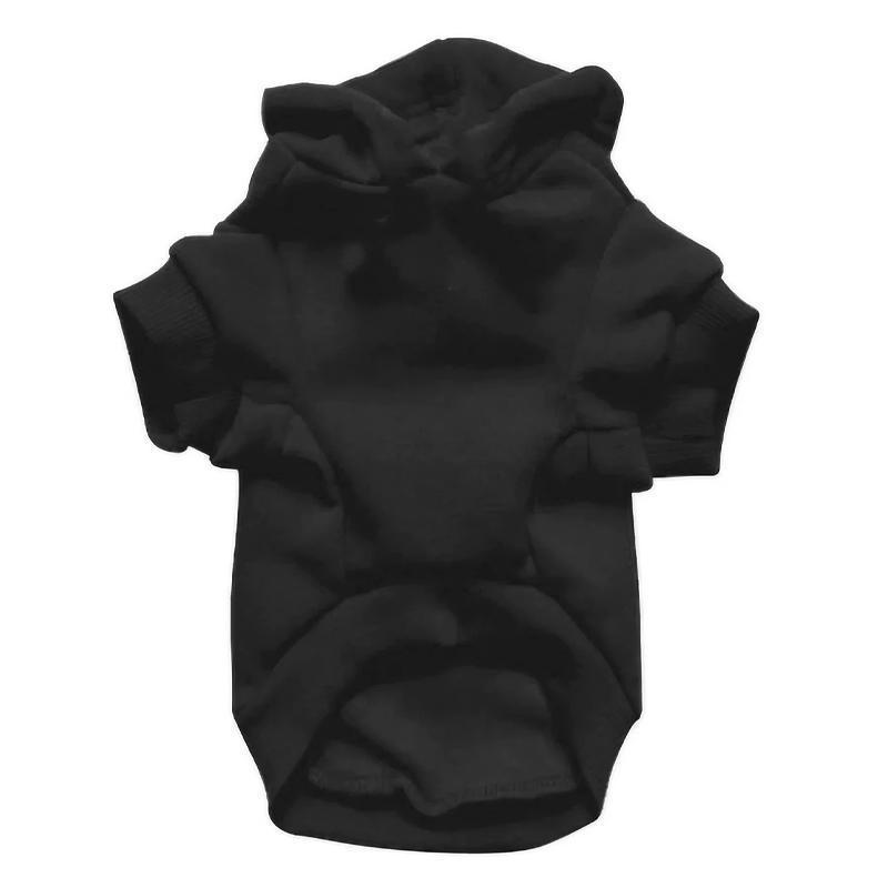 Pet Dog Clothes Hoodie Warm Winter Jumper Puppy Cat Clothing Coat Jacket Shirt - M