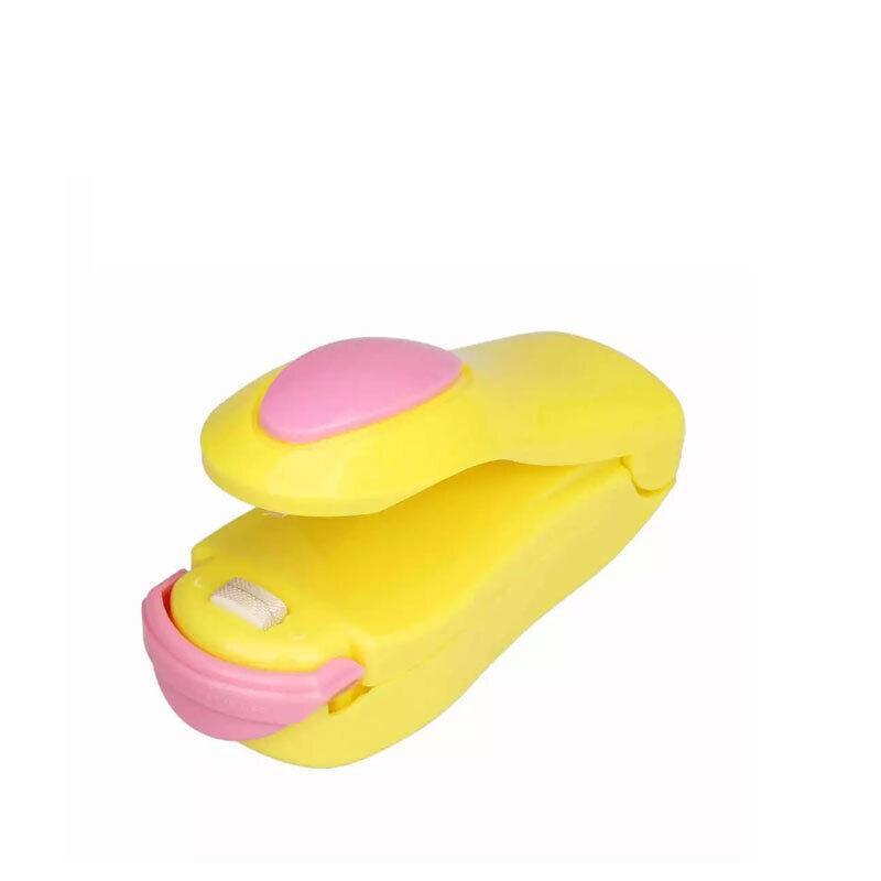 Handheld Mini Heat Sealer Poly Bag Sealing Machine Food Portable Plastic Small - Pink