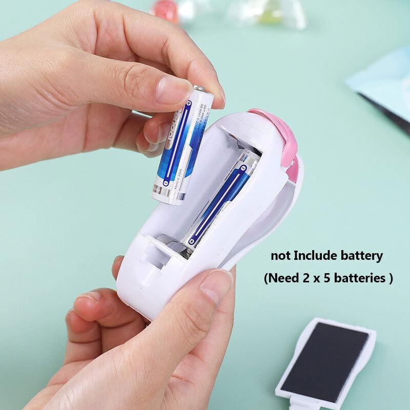 Handheld Mini Heat Sealer Poly Bag Sealing Machine Food Portable Plastic Small - Yellow