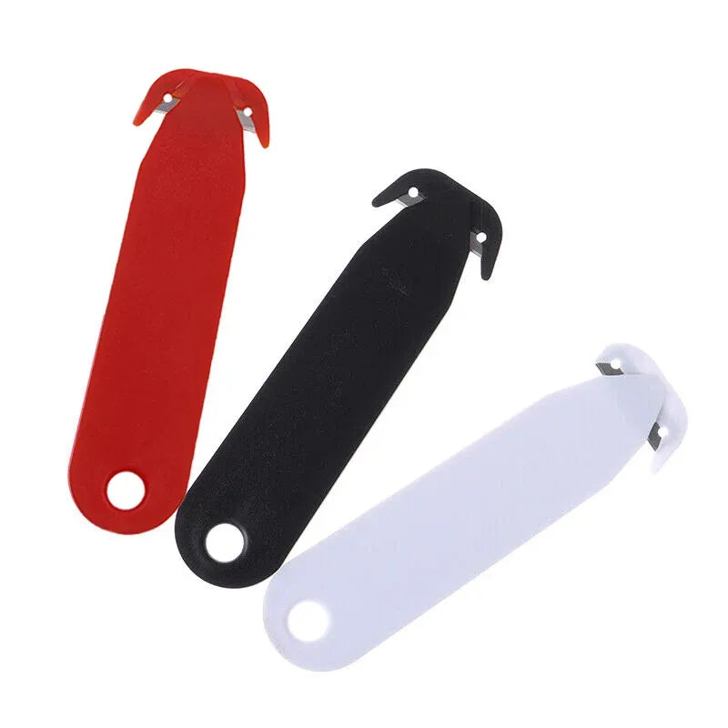Mini Utility Knife Box Cutter Small Letter Opener for Envelope Package Food Bag - Red