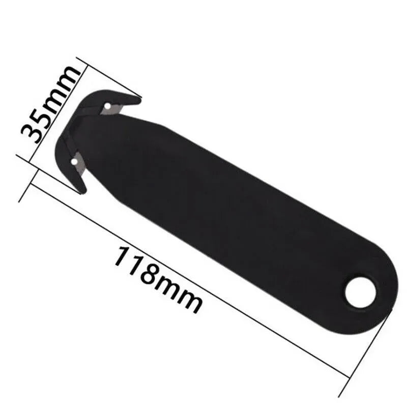 Mini Utility Knife Box Cutter Small Letter Opener for Envelope Package Food Bag - Red