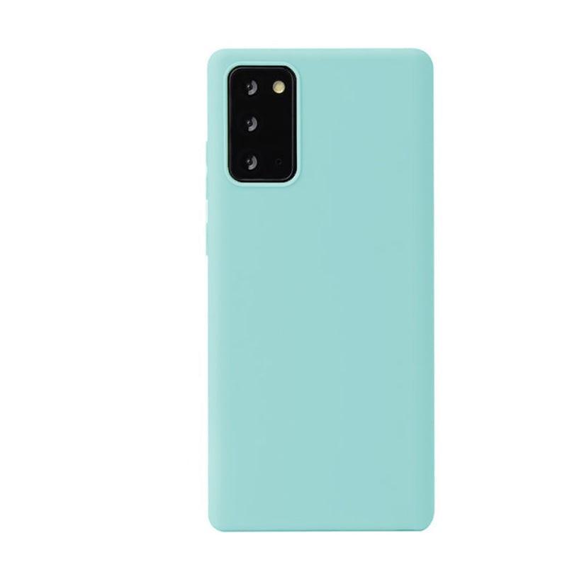 Sky Blue Shockproof Cover Slim Case for Samsung S21 S10 S20 Plus Ultra FE Note20 - Samsung Note 20 Ultra
