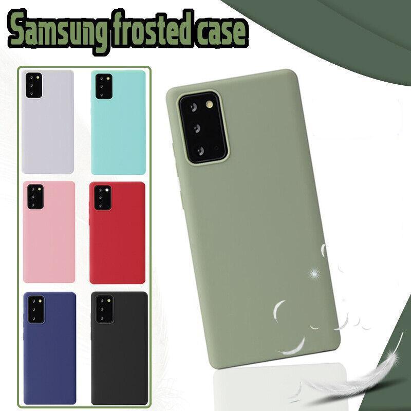 Red Shockproof Cover Slim Case for Samsung S21 S10 S20 Plus Ultra FE Note20 - Samsung Note 20 Ultra