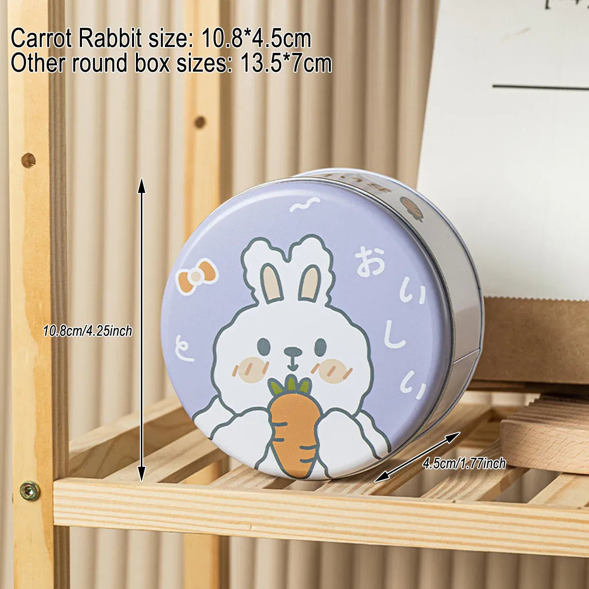 10PCS Cookie Tin Box Metal Biscuit Candy Dragon Year Baking Bread Bear bump