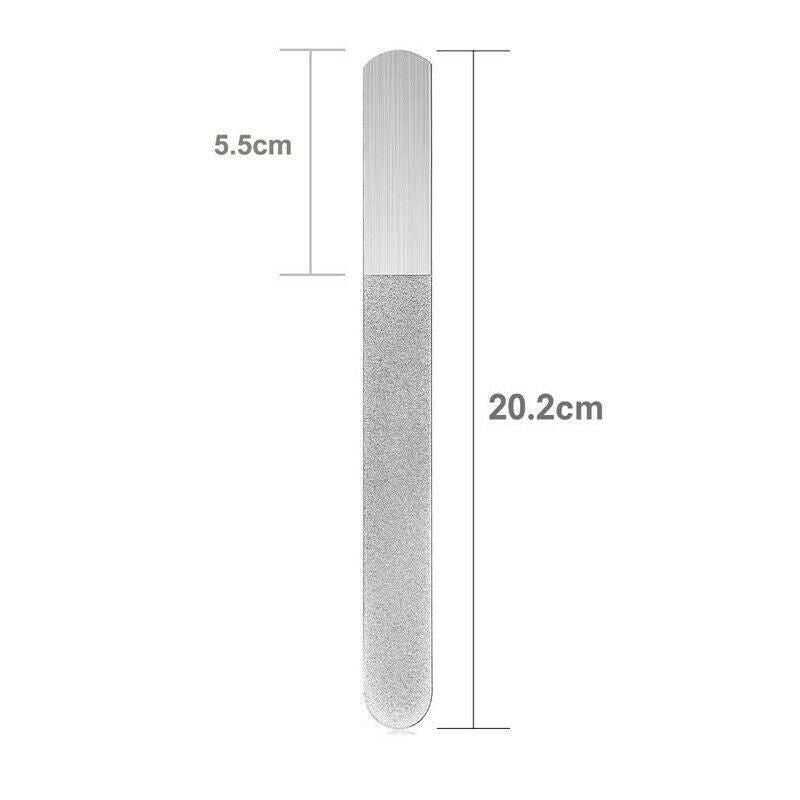 Diamond Nail File for Hand Foot Care Manicure Podiatry Tool 20.2cm - 1PC