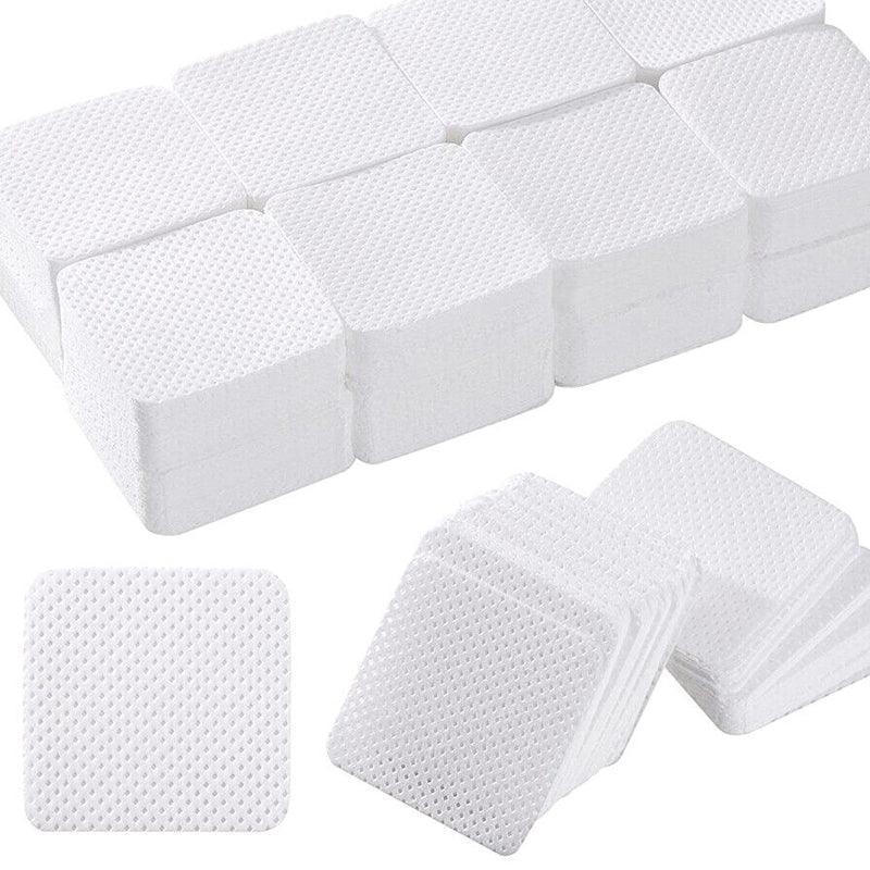 1000PCS Lint Free Cotton Nail Wipes Pads for Manicure Gel Polish Removal - 200PCS
