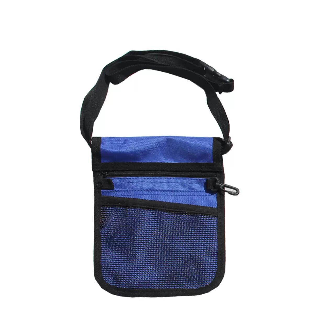 Nurse Pouch Waist Bag Medical Tool Organizer Pocket Belt with Keyring - Purple