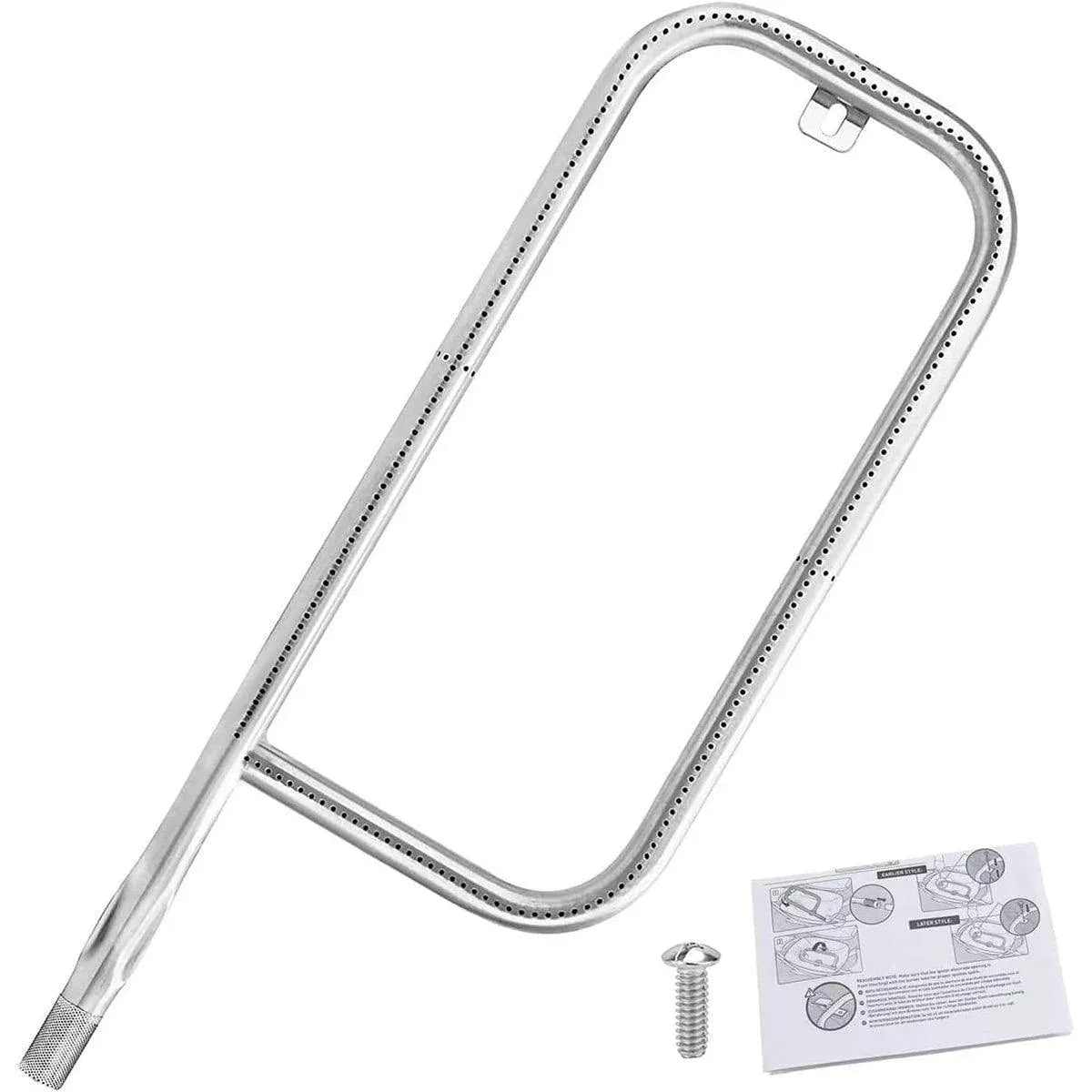 For Weber Q200 Q220 Q2000 Q2200 Stainless Steel Grill Burner Tube With Screw