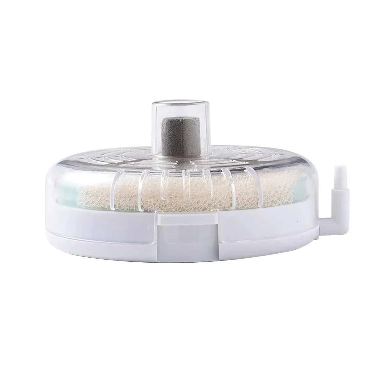 Aquarium Filter Special Mini Small Tank Filter Circle for Freshwater or Marine - 10cm Replacement Cotton*5