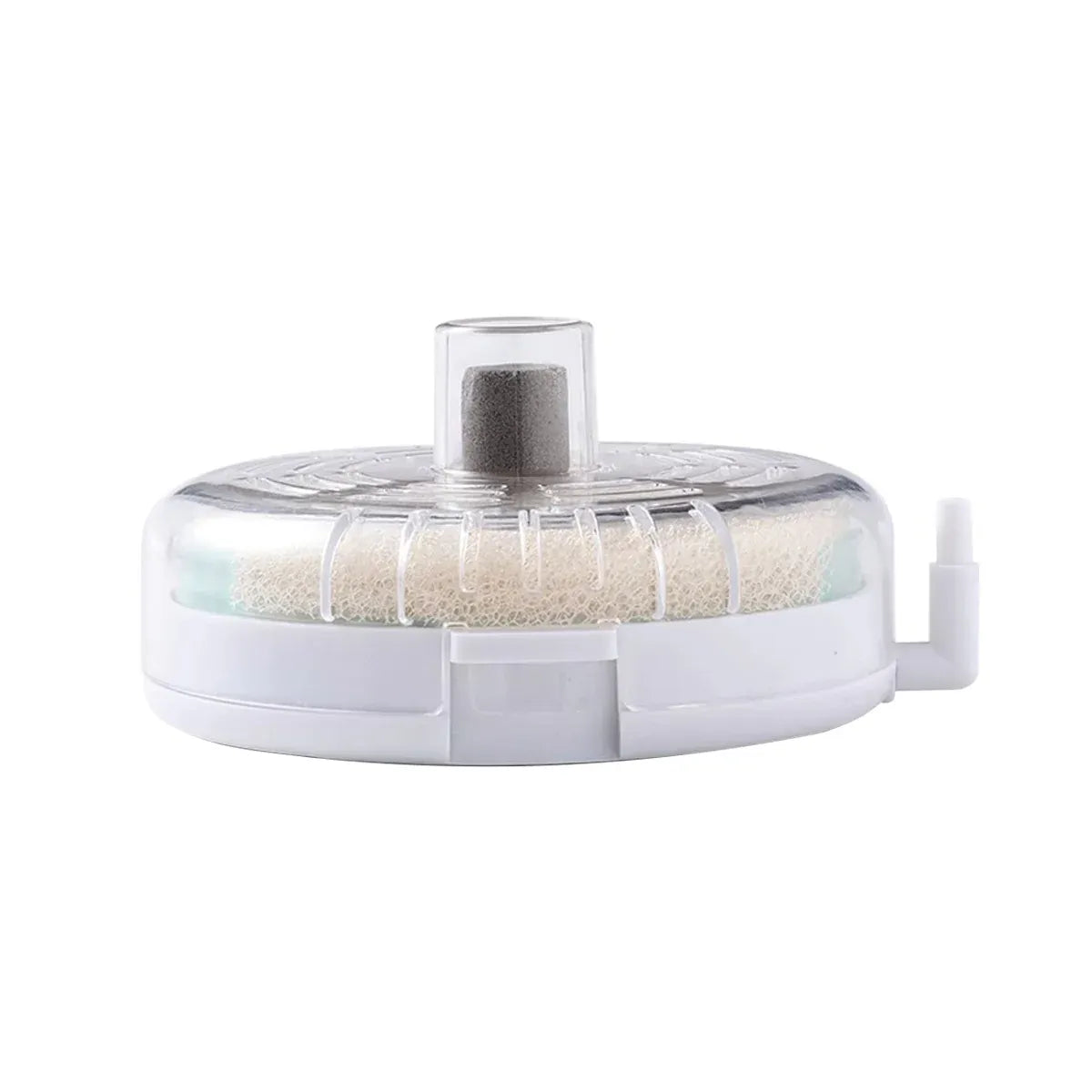 Aquarium Filter Special Mini Small Tank Filter Circle for Freshwater or Marine - 8cm Replacement Cotton*5