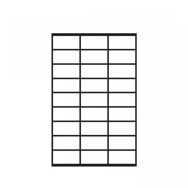 A4 Self Adhesive Sticker Paper Sheet Label Laser Inkjet Print Mailing Address - White Matte 3x9 *100 PCS