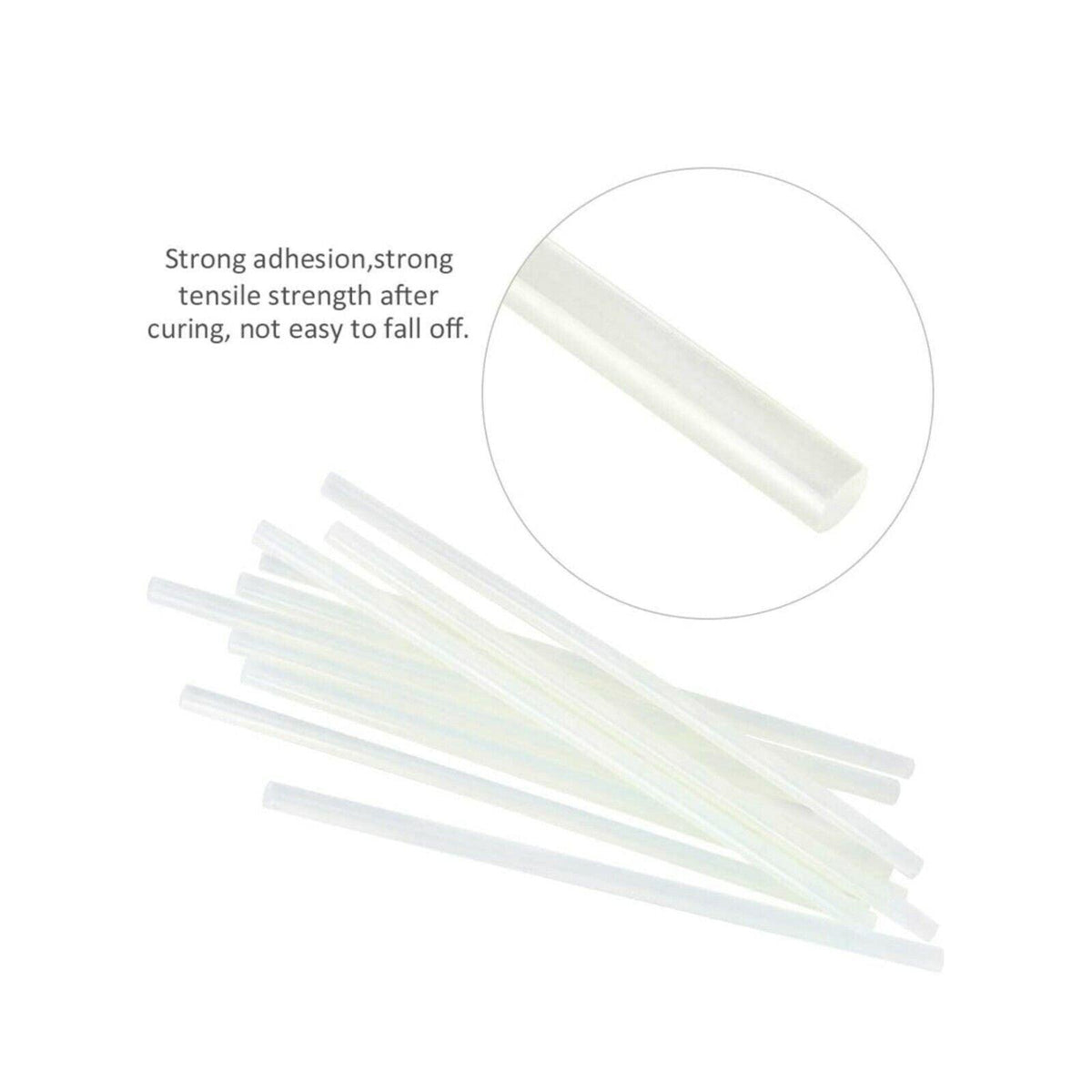Clear Hot Melt Glue Sticks Adhesive Craft Stick for DIY Glue Tool 7mm 11mm - 7mm x 100mm 200pcs